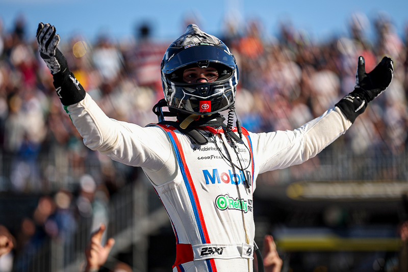 Corey Heim pulls upset with first career Cup Series win at Naval Base Coronado