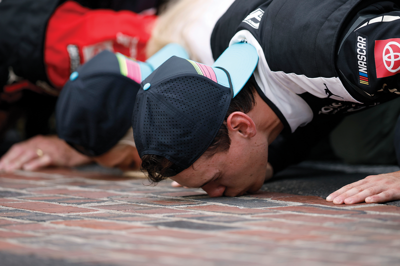 Heim stuns NASCAR, winning the Brickyard 400 at age 24