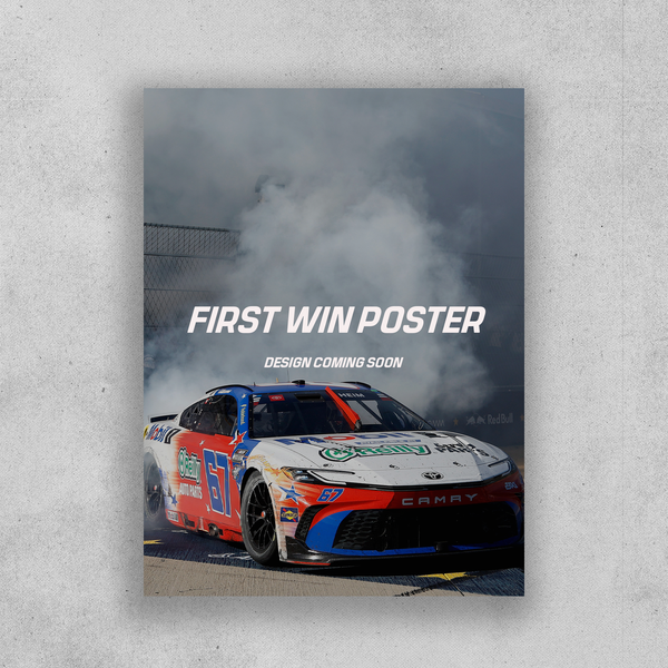 San Diego Autographed First Win Poster (PRE-ORDER)