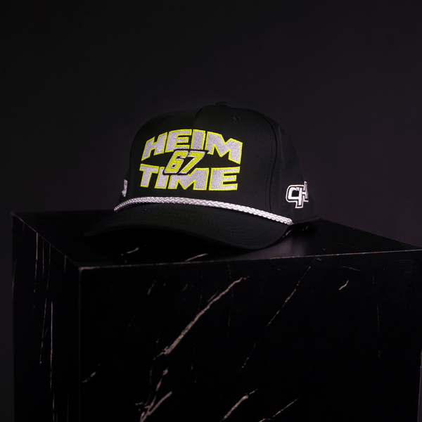 Heim Time Snapback Hat (Black)