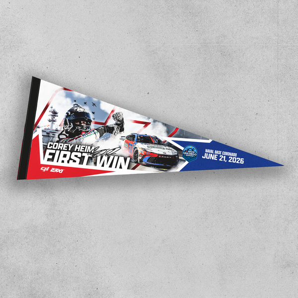 Corey Heim San Diego Win Pennant (SOLD OUT)